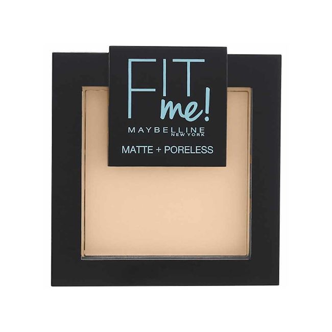 MAYBELLINE FIT ME MATTE + PORELESS kompaktinė pudra, 9 g
