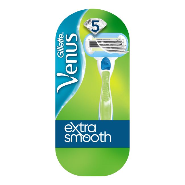 GILLETTE VENUS EXTRA SMOOTH skustuvas ir keičiamoji galvutė