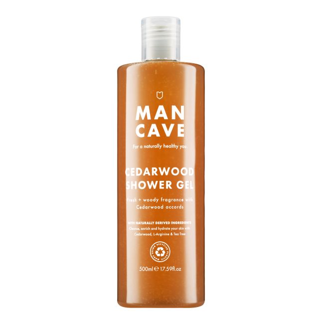 MAN CAVE CEDARWOOD dušo želė, 500 ml