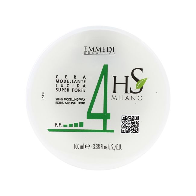 EMMEDI HS MILANO SHINY MODELLING plaukų vaškas, 100 ml
