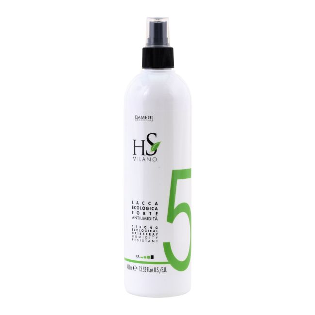 EMMEDI HS MILANO ECOLOGICA STRONG plaukų lakas, 400 ml