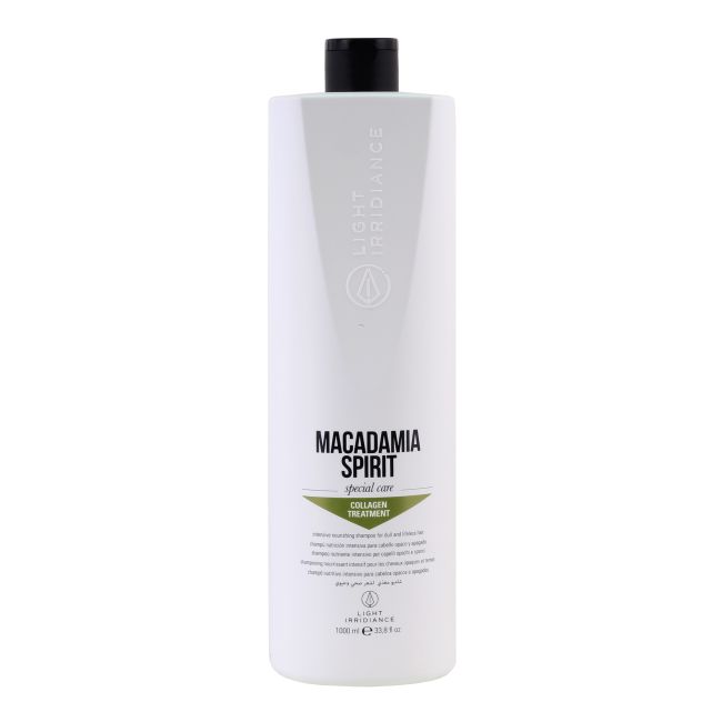 LIGHT IRRIDIANCE MACADAMIA SPIRIT plaukų šampūnas, 1000 ml