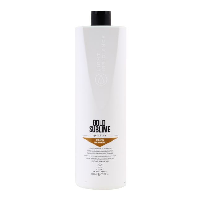 LIGHT IRRIDIANCE GOLD SUBLIME plaukų šampūnas, 1000 ml