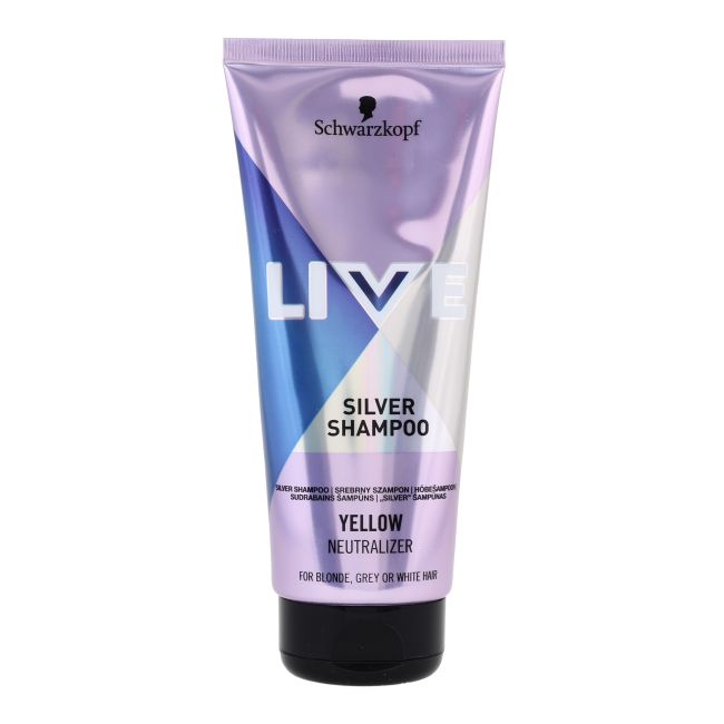 LIVE SILVER plaukų šampūnas, 200 ml