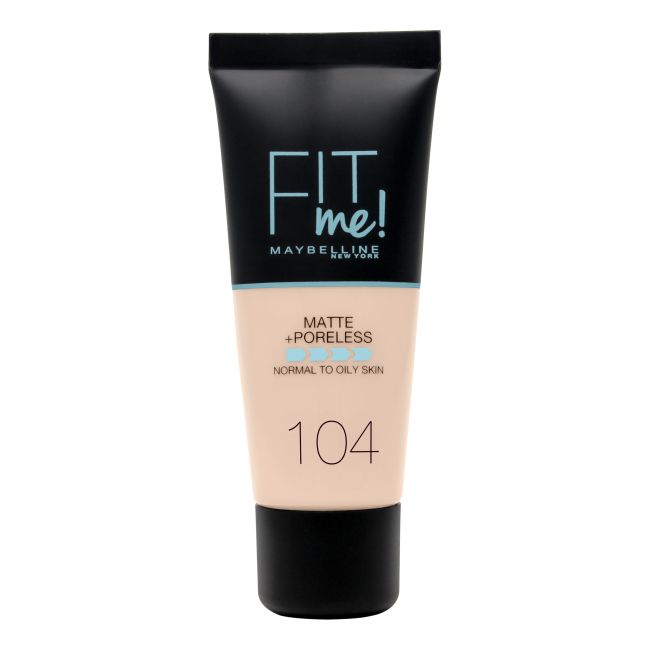 MAYBELLINE FIT ME MATTE + PORELESS makiažo pagrindas, 30 ml