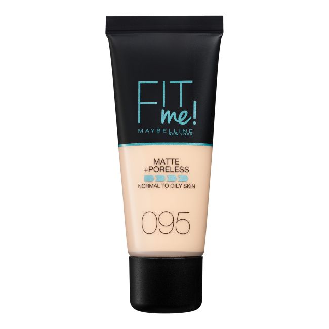 MAYBELLINE FIT ME MATTE + PORELESS makiažo pagrindas, 30 ml