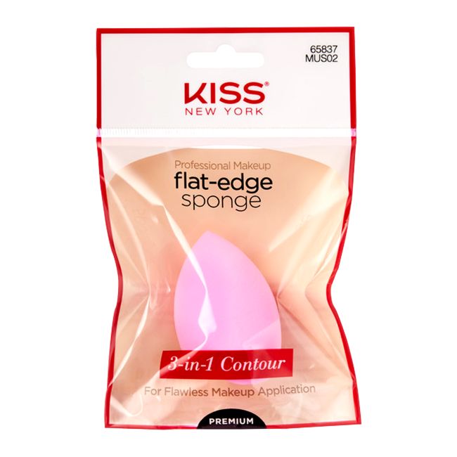 KISS FLAT - EDGE makiažo kempinėlė