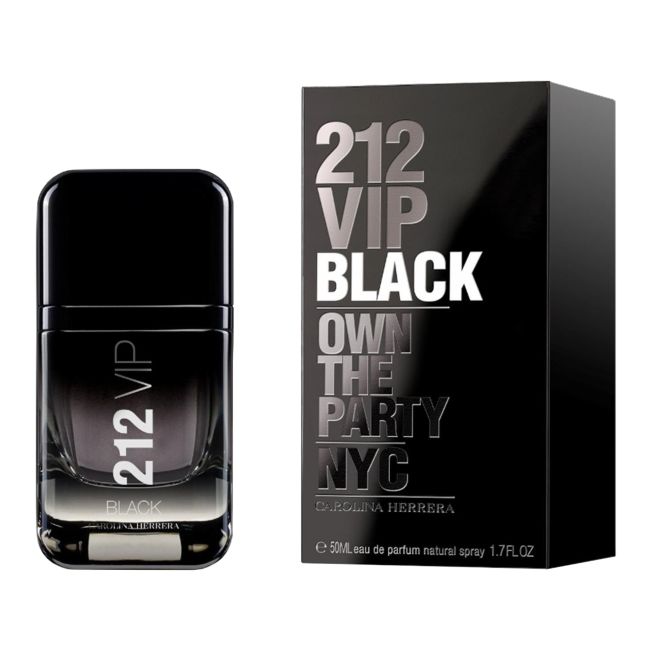 CAROLINA HERRERA 212 VIP BLACK parfumuotas vyrų vanduo, 50 ml