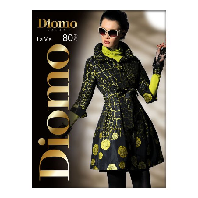 DIOMO LA VIE 80 DEN pėdkelnės