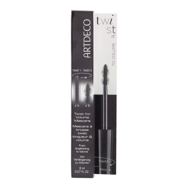 ARTDECO TWIST FOR VOLUME blakstienų tušas, 8 ml