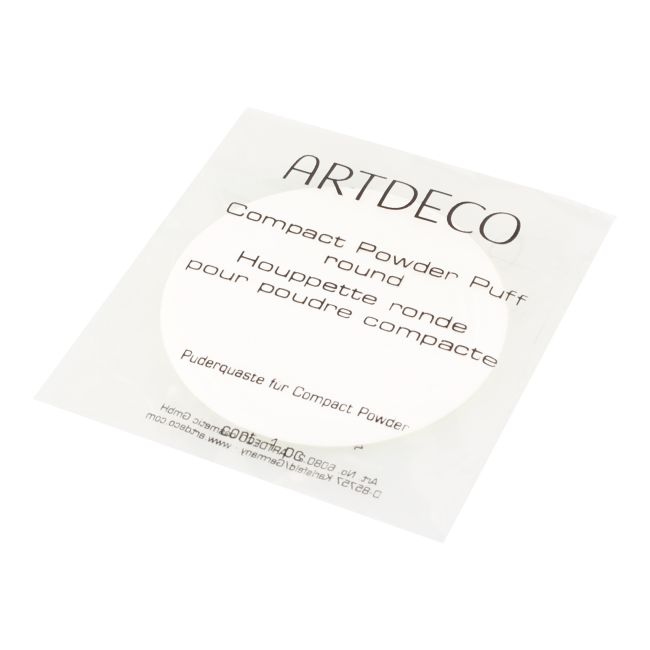 ARTDECO COMPACT POWDER PUFF ROUND kompaktinės pudros kempinėlė