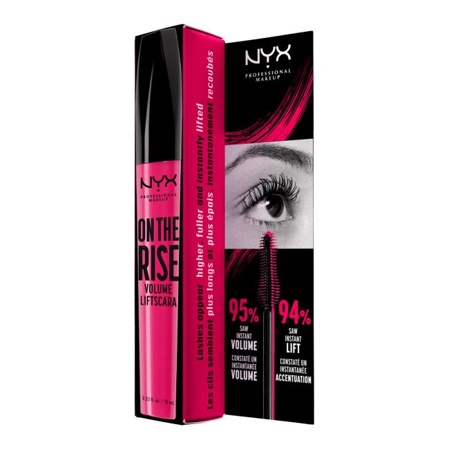 NYX PROFESSIONAL MAKEUP ON THE RISE blakstienų tušas, 10 ml