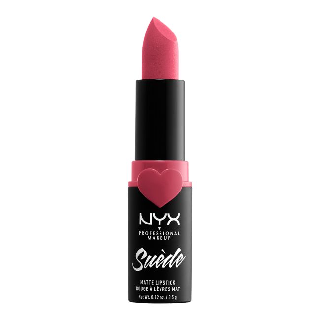 NYX PROFESSIONAL MAKEUP SUEDE MATTE matiniai lūpų dažai, 3,5 g