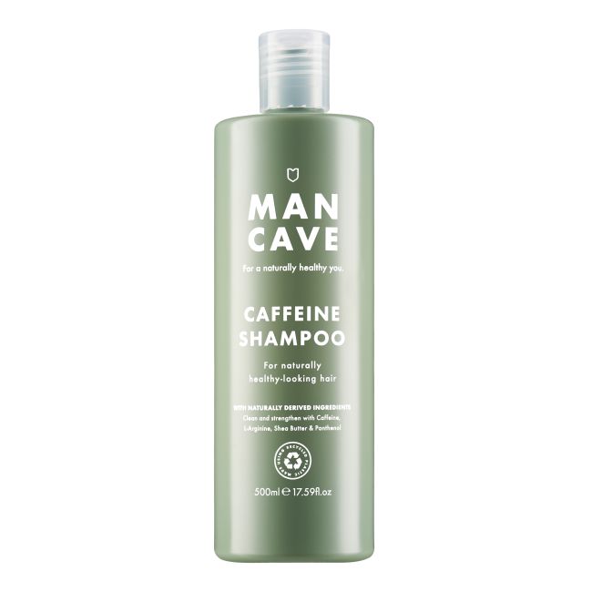 MAN CAVE CAFFEINE plaukų šampūnas, 500 ml