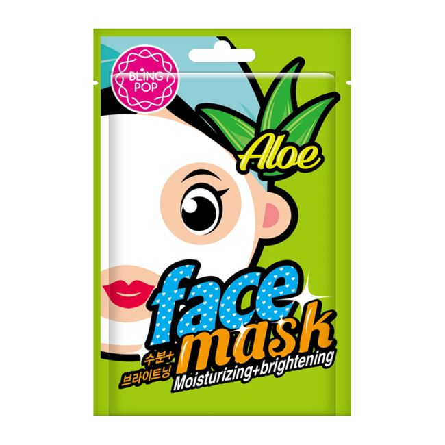 BLING POP ALOE veido kaukė, 20 ml