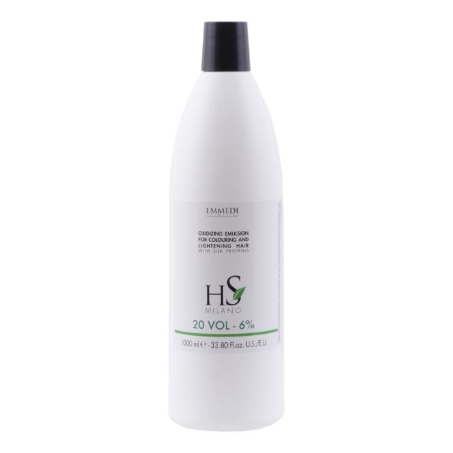 EMMEDI HS MILANO 20 VOL 6% oksidacinė emulsija, 1000 ml