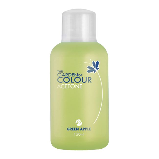 SILCARE THE GARDEN OF COLOUR ACETONE nagų lako valiklis, 150 ml