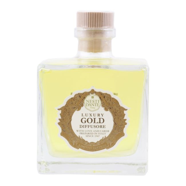 NESTI DANTE LUXURY GOLD namų kvapas, 500 ml ir lazdelės