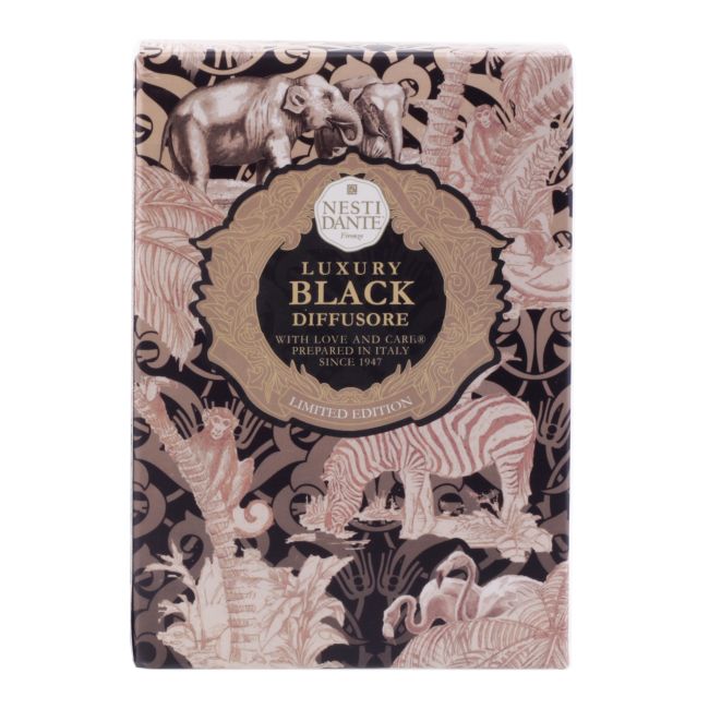 NESTI DANTE LUXURY BLACK namų kvapas, 500 ml ir lazdelės