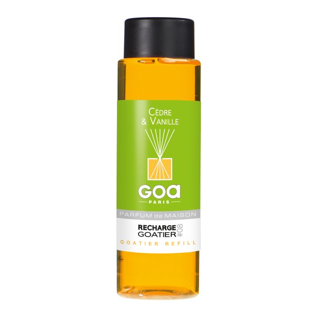 GOA CEDRE & VANILLE namų kvapo papildymas, 250 ml