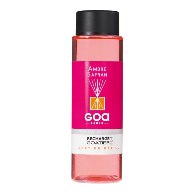 GOA AMBRE SAFRAN namų kvapo papildymas, 250 ml