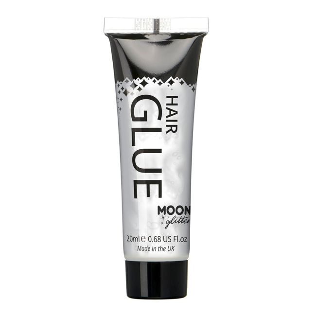 MOON GLITTER plaukų klijai, 20 ml