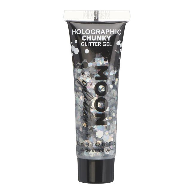 MOON HOLOGRAPHIC CHUNKY blizgioji želė, 12 g