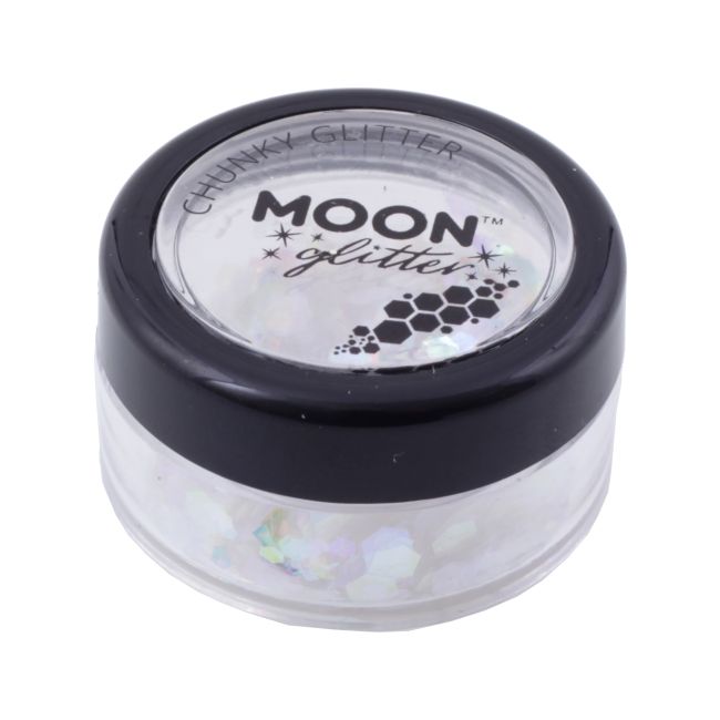 MOON CHUNKY GLITTER veido, plaukų ir kūno blizgučiai, 3 g