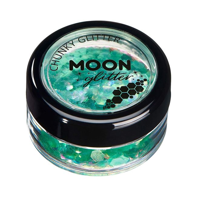 MOON CHUNKY GLITTER veido, plaukų ir kūno blizgučiai, 3 g