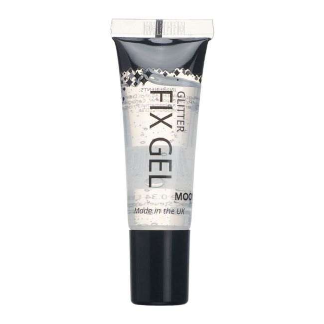 MOON GLITTER FIX GEL veido ir kūno fiksuojamasis gelis, 10 ml