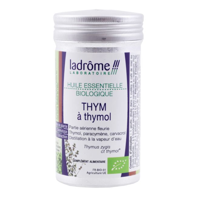 LADROME THYM A THYMOL eterinis aliejus, 10 ml