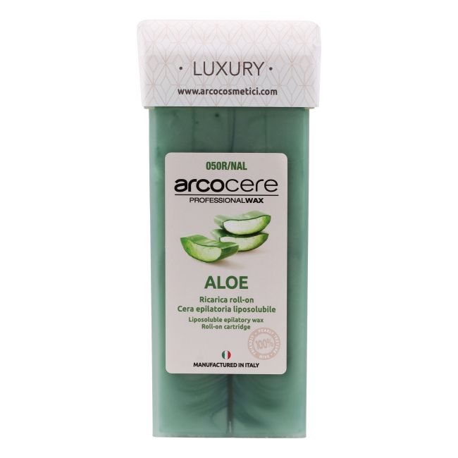 ARCOCERE ALOE rutulinis kūno depiliacijos vaškas, 100 ml