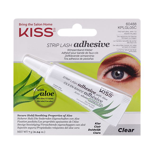 KISS ALOE dirbtinių blakstienų klijai, 7 g