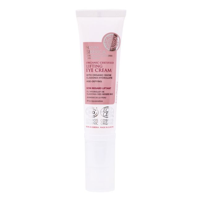 NATURA SIBERICA ORGANIC CERTIFIED LIFTING paakių kremas, 30 ml