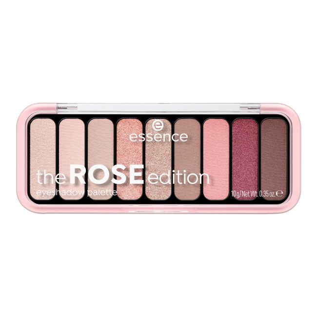 ESSENCE THE ROSE EDITION akių vokų šešėlių paletė, 10 g