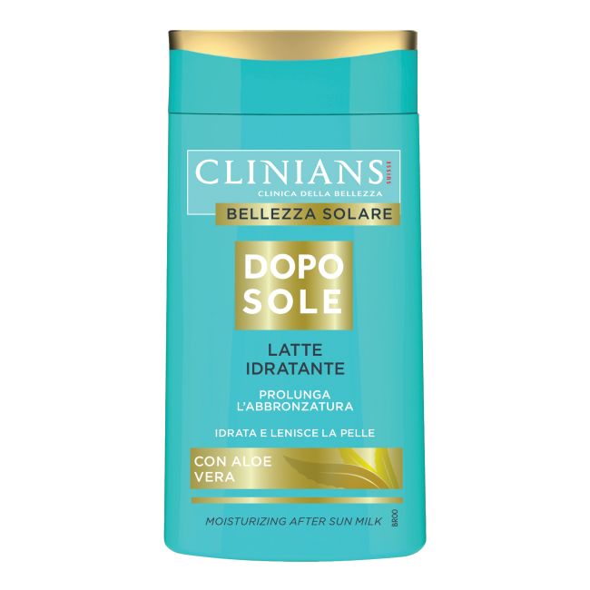 CLINIANS DOPO SOLE LATTE IDRATANTE pienelis po deginimosi, 200 ml