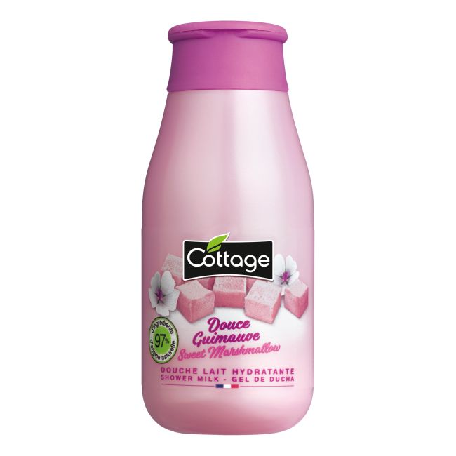 COTTAGE DOUCE GUIMAUVE dušo pienelis, 50 ml