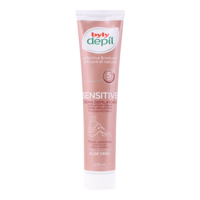 BYLY ALOE VERA SENSITIVE depiliacinis kremas, 200 ml