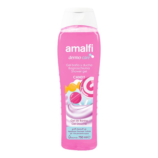 AMALFI CANDY vonios ir dušo želė, 750 ml