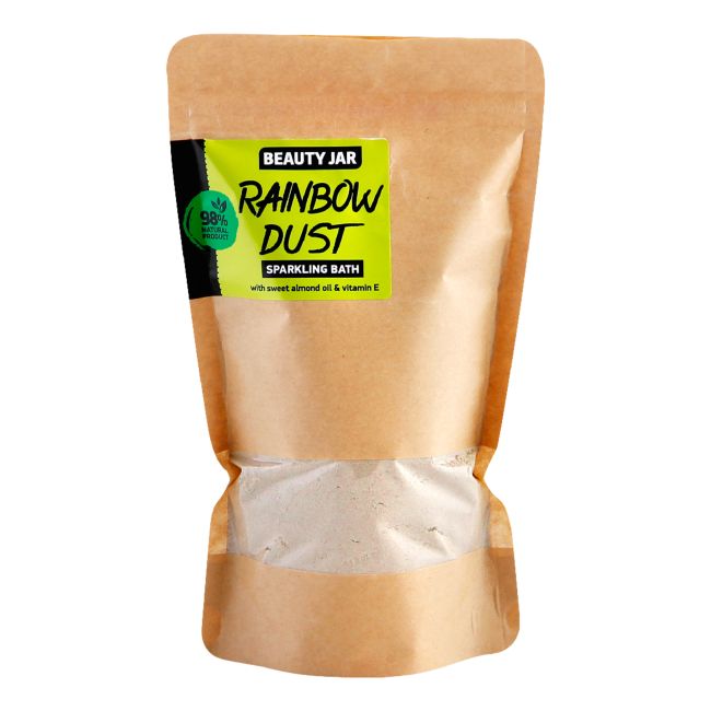 BEAUTY JAR RAINBOW DUST SPARKLING vonios druska, 250 g
