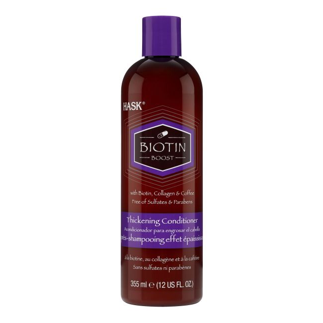 HASK BIOTIN BOOST THICKENING plaukų kondicionierius, 355 ml
