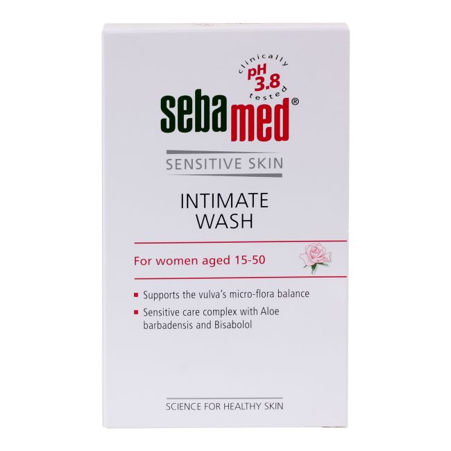SEBAMED SENSITIVE SKIN intymios higienos prausiklis, 200 ml