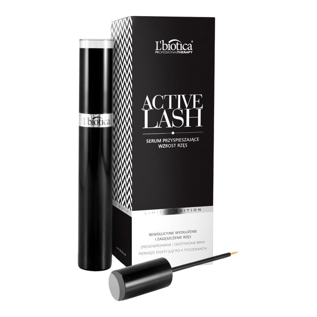 L'BIOTICA ACTIVE LASH blakstienų serumas, 3,5 ml