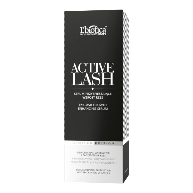L'BIOTICA ACTIVE LASH blakstienų serumas, 3,5 ml