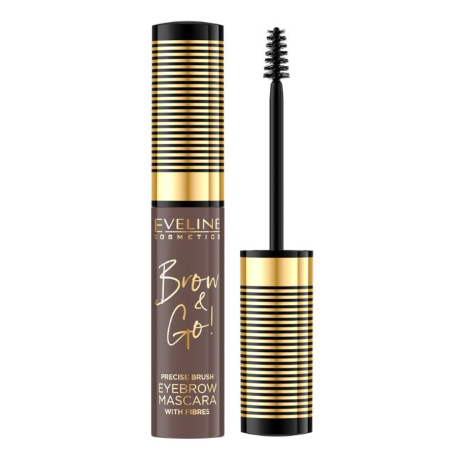 EVELINE BROW & GO antakių tušas, 6 ml