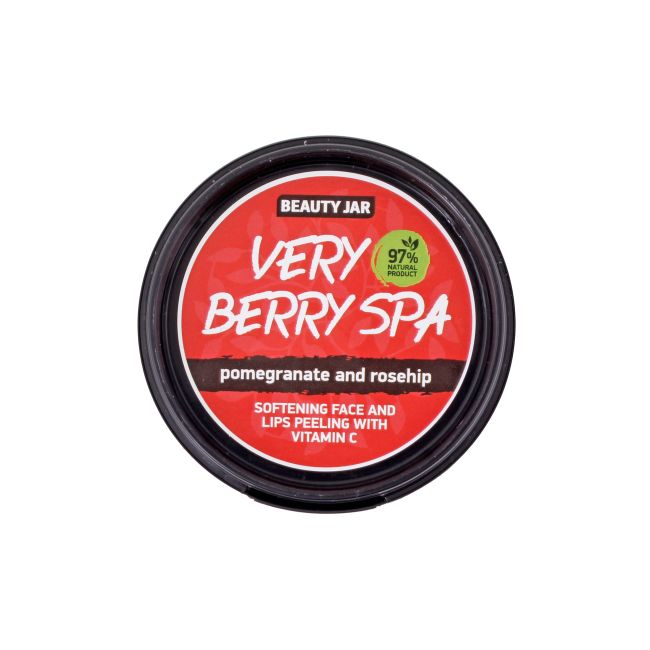 BEAUTY JAR VERY BERRY SPA veido ir lūpų šveitiklis, 120 g