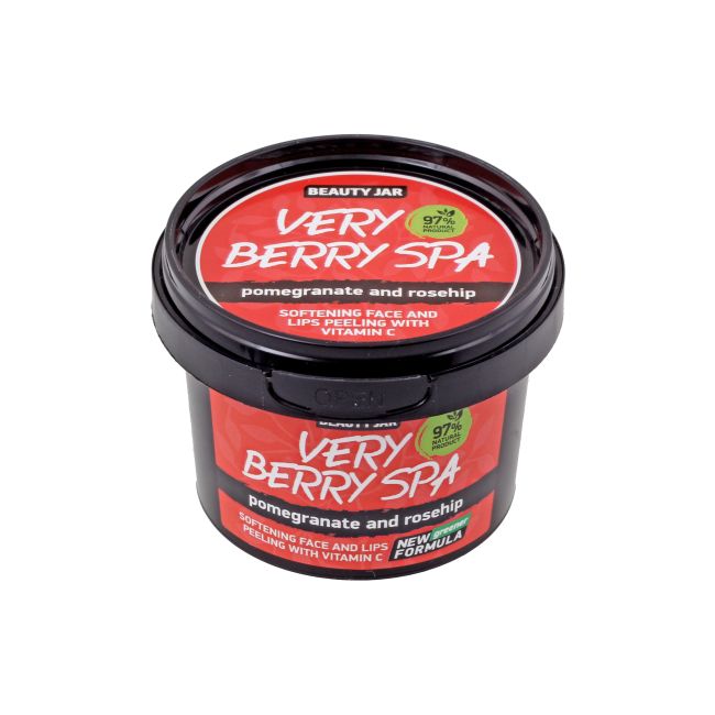 BEAUTY JAR VERY BERRY SPA veido ir lūpų šveitiklis, 120 g