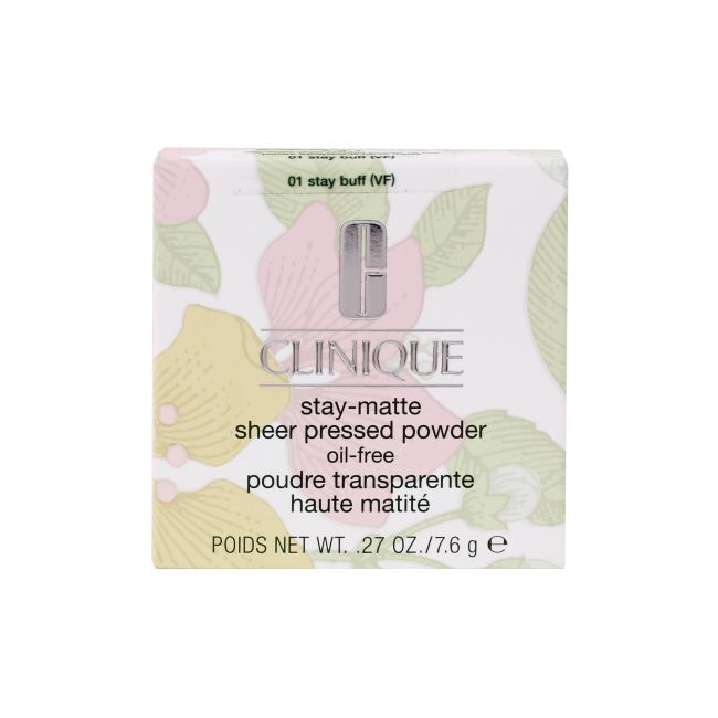 CLINIQUE STAY-MATTE SHEER OIL-FREE kompaktinė pudra, 7,6 g
