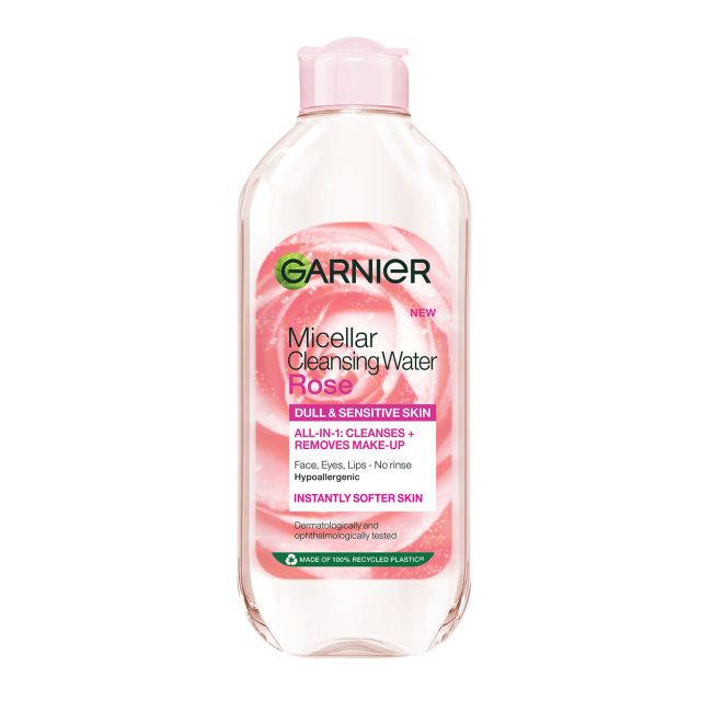 GARNIER ROSE WATER micelinis vanduo su rožių vandeniu, 400 ml