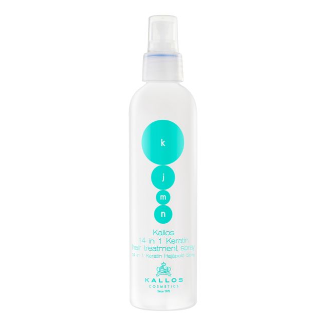 KALLOS KJMN 14 IN 1 KERATIN plaukų purškiklis, 200 ml